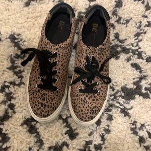 Leopard Print Sneakers